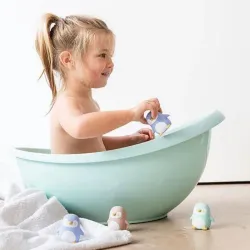 Saro Juguetes baño 4 pingüinos