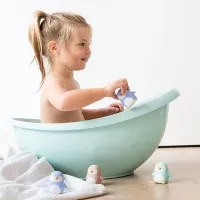 Saro Juguetes baño 4 pingüinos