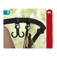 Ganchos dobles para carrito Kiokids