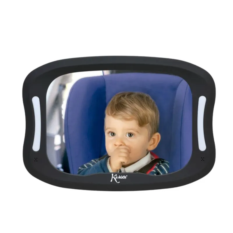 Kiokids Espejo retrovisor con LED y control remoto