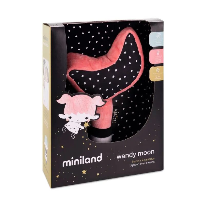 Luz de compañía para bebés Miniland Wandy Moon