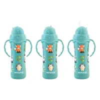 Botella térmica con pajita Miniland Thermokid Aqua