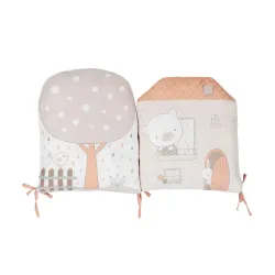 Kikka Boo Juego de almohadas de peluche para cuna
