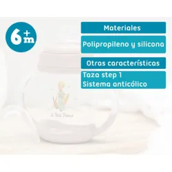 Kiokids Taza de Aprendizaje con Asas 270 ml Antiderrame