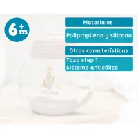 Kiokids Taza de Aprendizaje con Asas 270 ml Antiderrame