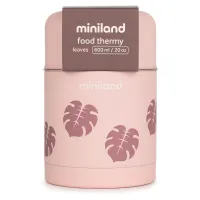 Termo para papillas Food Thermy Leaves Rosa