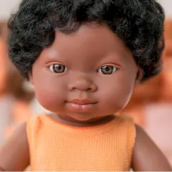 Muñeca africana 38 cm Colourful Miniland