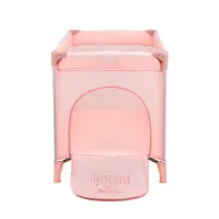 Cuna de viaje 1 nivel Kikka Boo So Gifted Rosa