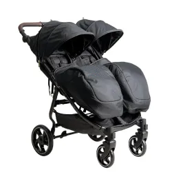 Cochecito Gemelar Niu Vent Twin + con 2 Capazos