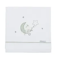 Bimbidreams Conejito Verde Juego de Sábanas Coche 40x 80 cm