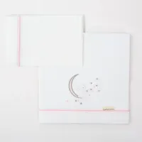 Bimbidreams Juego de Sábanas Cuna 60 x 120 cm Moon