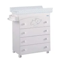 Micuna Sweet Bear bañera cambiador | Mueble baño bebé