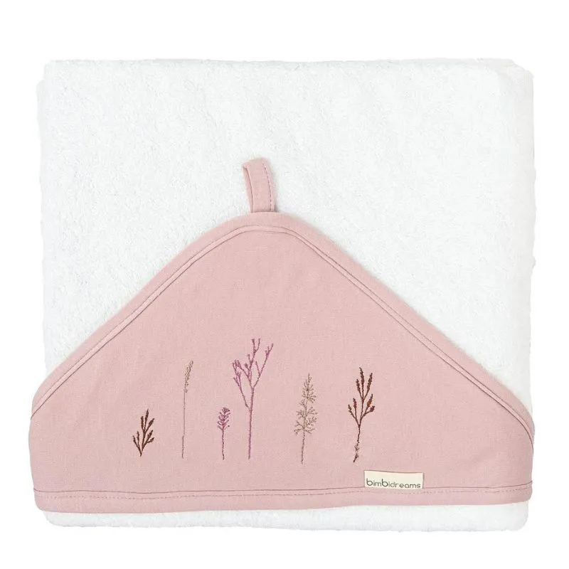 Bimbidreams Capa de Baño 100x100 cm | Toalla con Capucha para Bebé