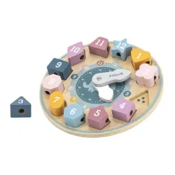 Olmitos Reloj de formas de madera PolarB