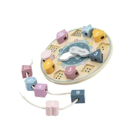 Olmitos Reloj de formas de madera PolarB