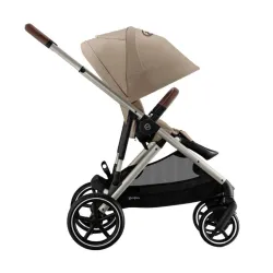 Cybex Gazelle S Cochecito para 1 o 2 Niños convertible en doble color Almond Beige