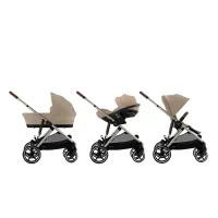 Cybex Gazelle S Cochecito para 1 o 2 Niños convertible en doble color