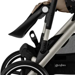Cybex Gazelle S Cochecito para 1 o 2 Niños convertible en doble color Almond Beige