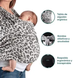 Koala Babycare Cuddle Band 2 Fular Portabebés Ergonómico Fácil de Usar