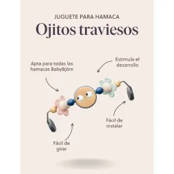 BabyBjörn Juguete para Hamaca – Ojitos traviesos