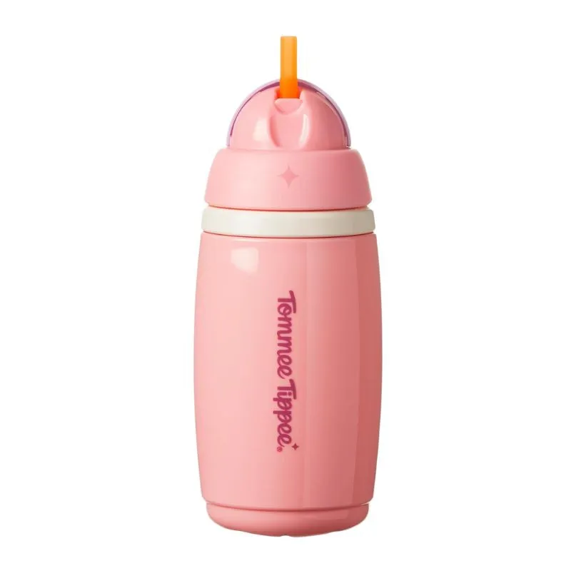 Tommee Tippee Active Straw botella isotérmica con pajita