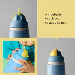 Tommee Tippee Active Straw botella isotérmica con pajita