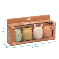 Kiokids 4 animalitos para el baño Antimoho