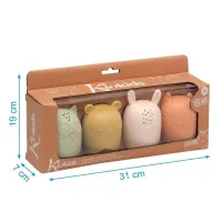 Kiokids 4 animalitos para el baño Antimoho