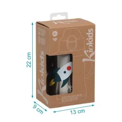 Kiokids Botella Térmica Acero Inoxidable 280 ml | Infantil