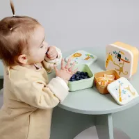 Miniland Snackbox-3 Cajitas para almuerzo