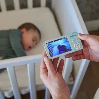 Digimonitor 3.5 Compact Miniland – Monitor bebé con pantalla y visión nocturna