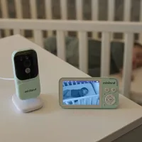 Digimonitor 3.5 Compact Miniland – Monitor bebé con pantalla y visión nocturna