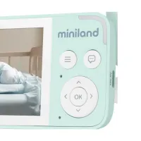 Digimonitor 3.5 Compact Miniland – Monitor bebé con pantalla y visión nocturna