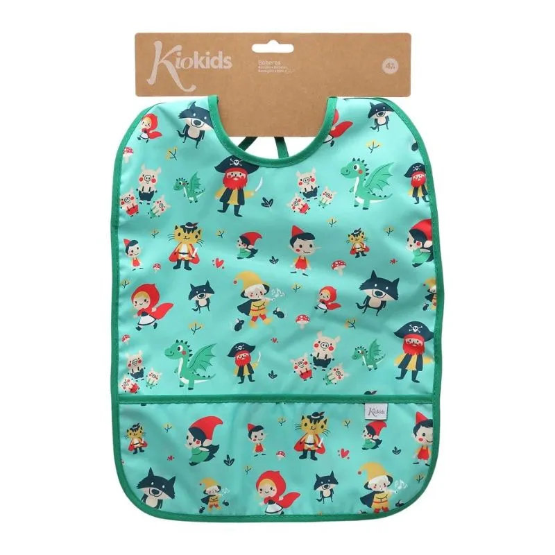 Kiokids Babero impermeable 36x27 cm