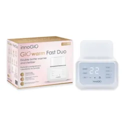 InnoGIO Calientabiberones y Esterilizador doble GIOwarm fast duo GIO-375