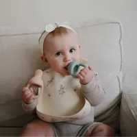 Mushie Alimentadores silicona (Pack 2)