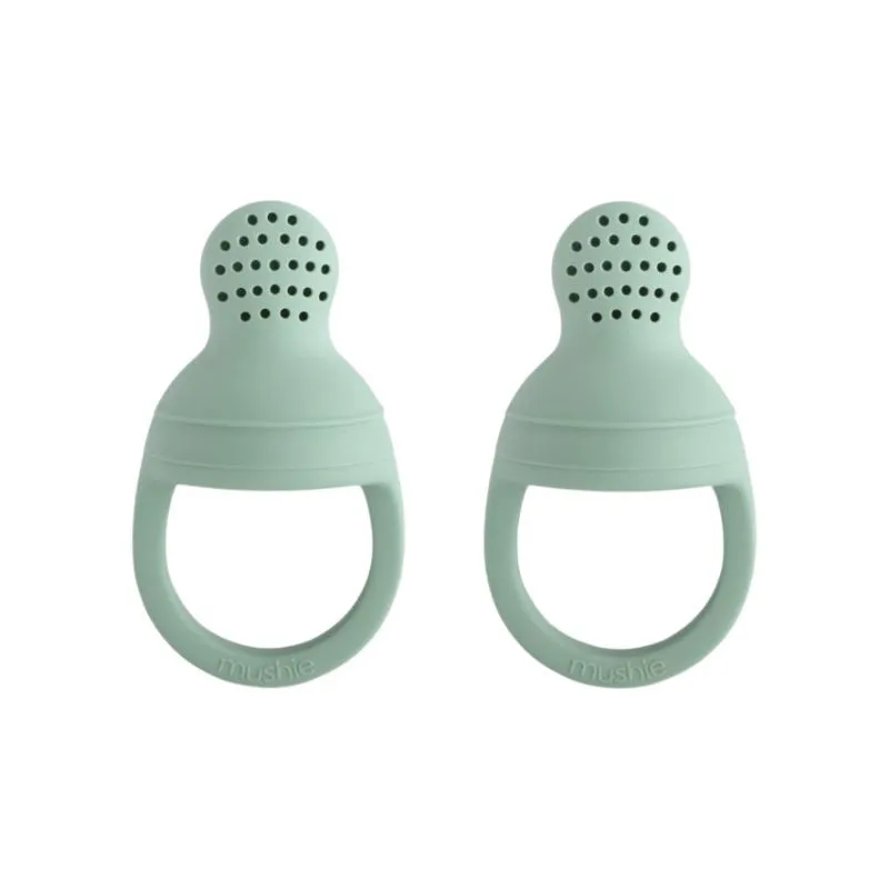 Mushie Alimentadores silicona (Pack 2)