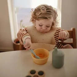 Mushie Pack 2 cuharas silicona