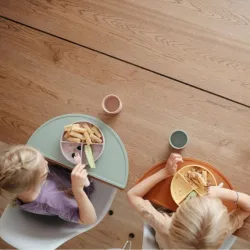 Mushie Plato ventosa-compartimentos