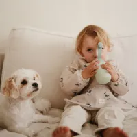 Mushie Babero con mangas