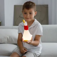 InnoGIO Luz Nocturna de Silicona GIOduck GIO-145