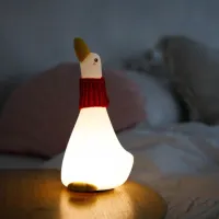 InnoGIO Luz Nocturna de Silicona GIOduck GIO-145