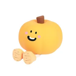 InnoGIO Luz Nocturna Calabaza de Silicona LED Recargable para Bebé