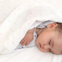 Kiokids Muselina Bambú 120 x 120 cm Hojas