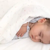 Kiokids Muselina Bambú 120 x 120 cm Hojas