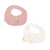 Bimbidreams Pack de 2 baberos 19 x 19 cm