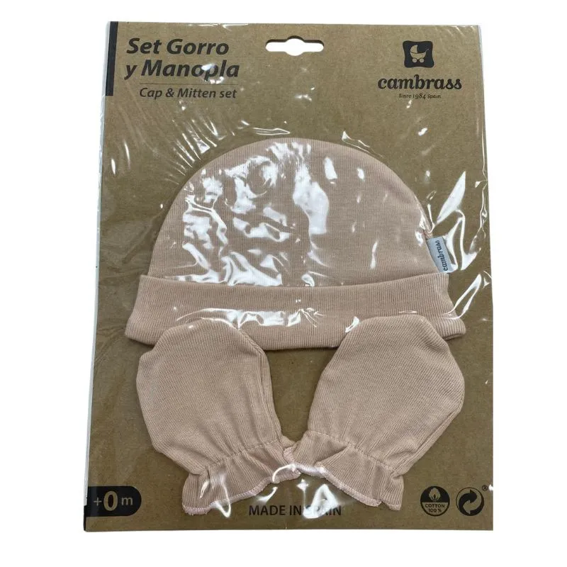 Cambrass Manoplas y gorro liso