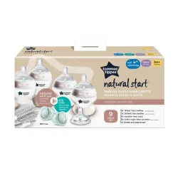 Tommee Tippee Set Iniciación Natural Start 9 uds