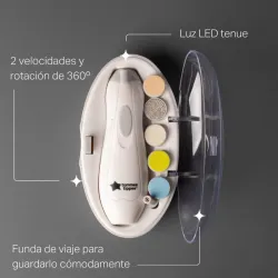 Tommee Tippee Lima de uñas eléctrica
