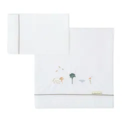 Bimbidreams Juego Sábanas cuna 3 piezas Nairobi